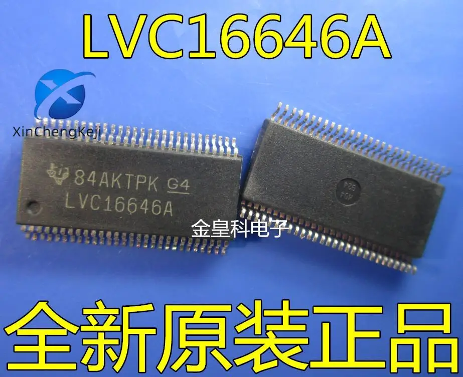 

20 шт. Оригинальный Новый SN74LVC16646ADRR Шелковый экран LVC16646A SSOP48