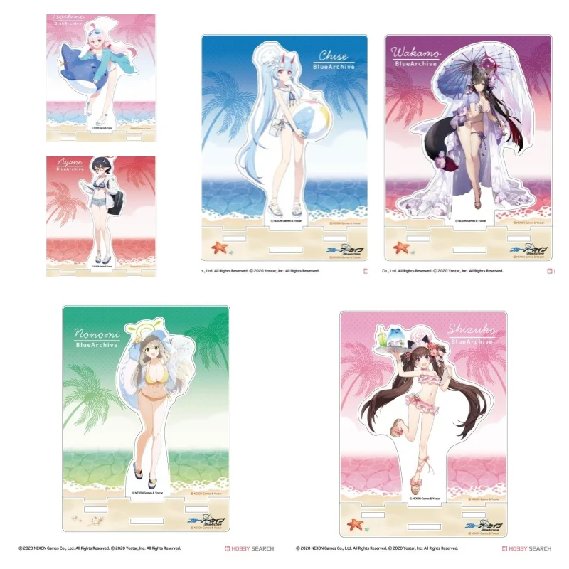 

NEW Blue Archive Acrylic Stand Accessories three-pronged Ornament Collection Gift for to friend