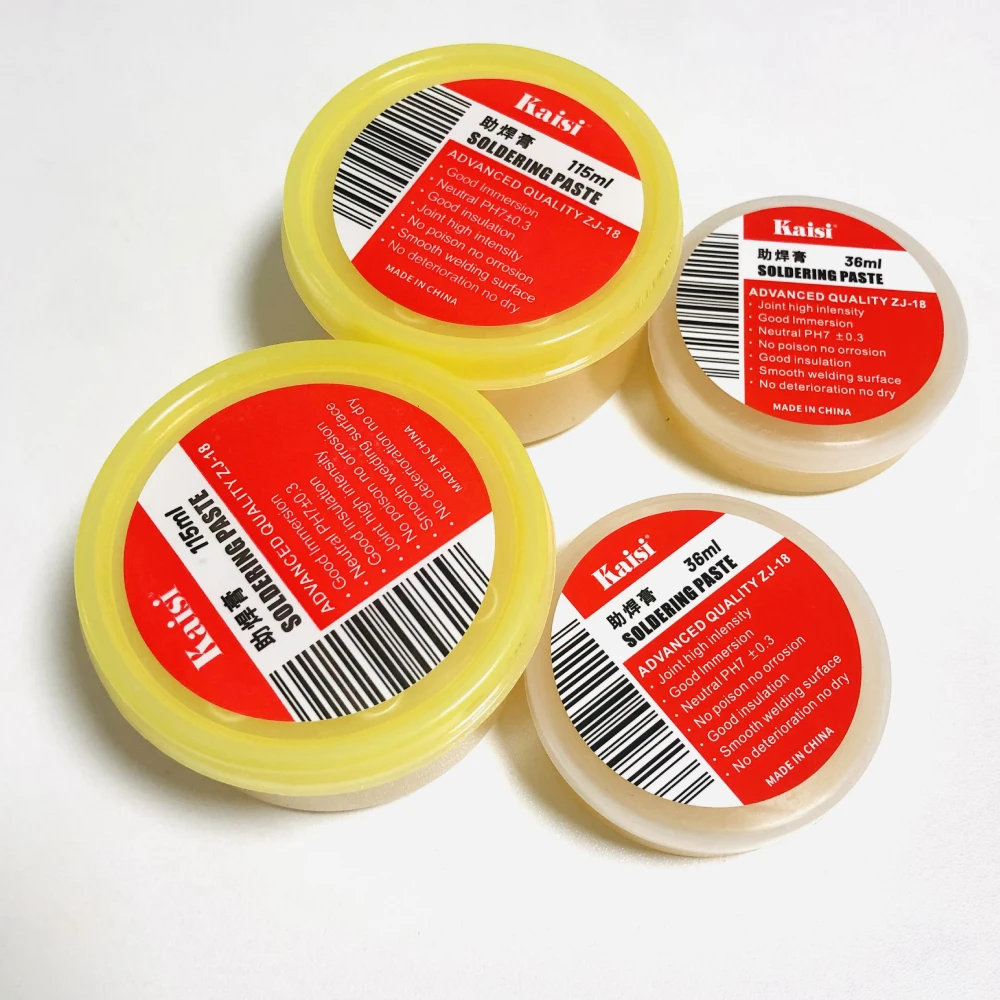 1pc 115ml And 36ml Kaisi Advanced Environmental Rosin Soldering Solder Flux Paste Welding Gel Brand New