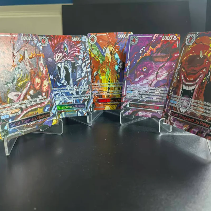 

Карта Proxy Opcg One Piece English Version Op13 Five Elders Saturn Nusjuro Warcury Stmarcus Mars 2025 Collection Anime Cards