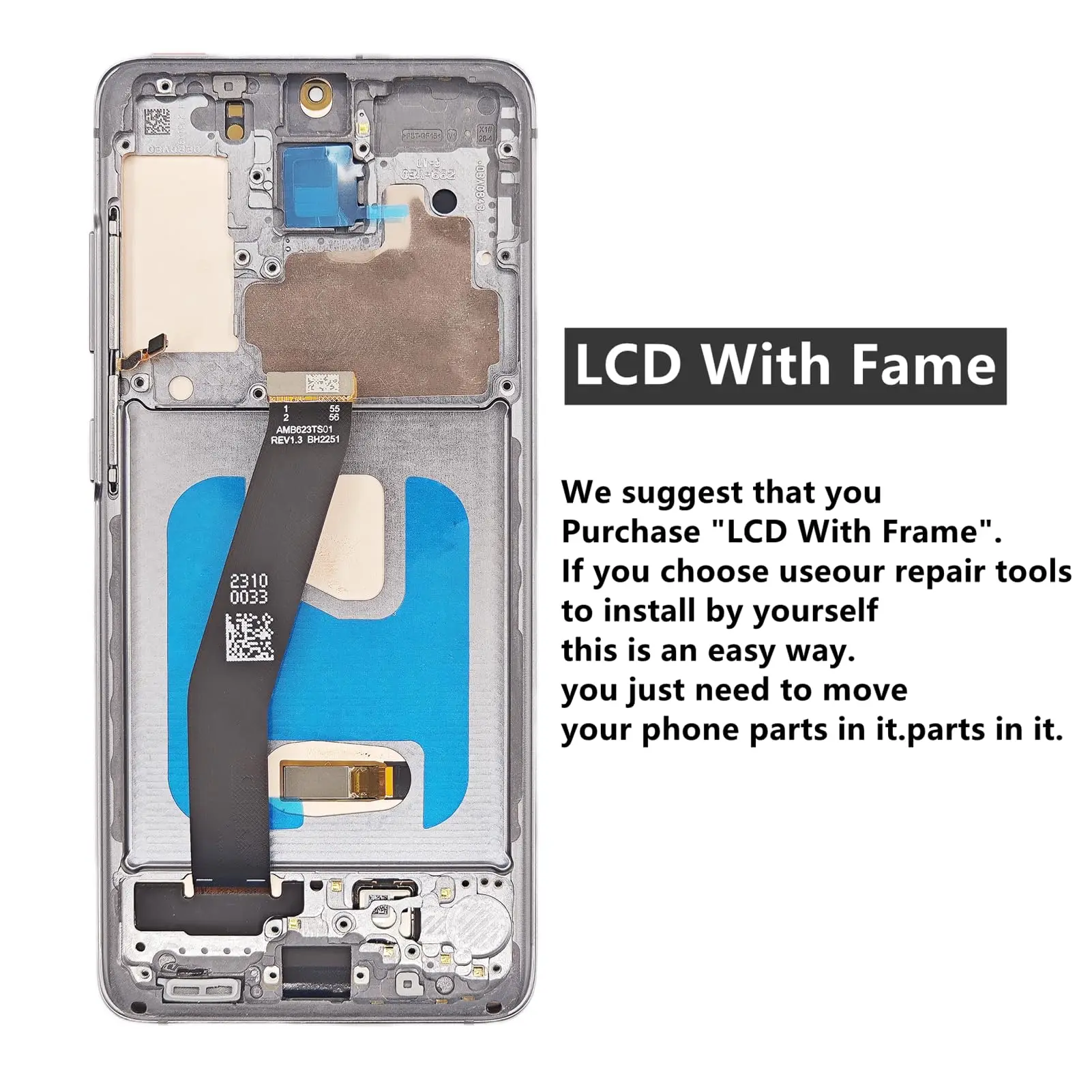 OLED Display For Samsung Galaxy S20 5G G981 LCD Display Digitizer Assesmbly for samsung galaxy S20 4G g980f G980 Replacement