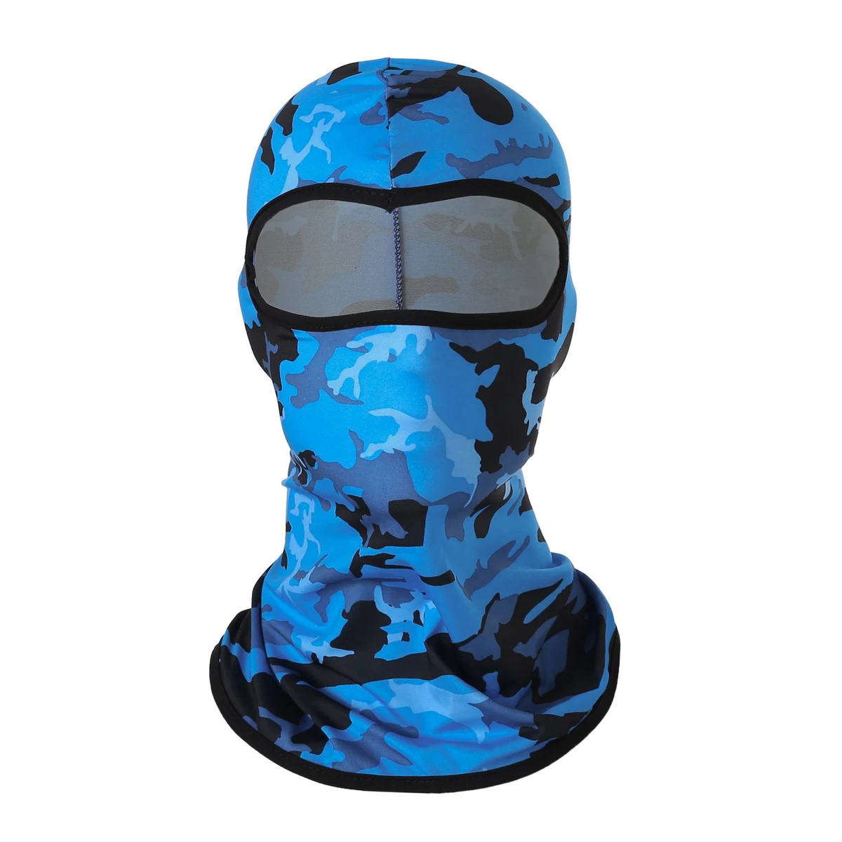 

Summer Bandana Training Men's Balaclava Blue Head Scarf Women Bicycle Full Cover Neck Gaiter Airsoft Face Mask