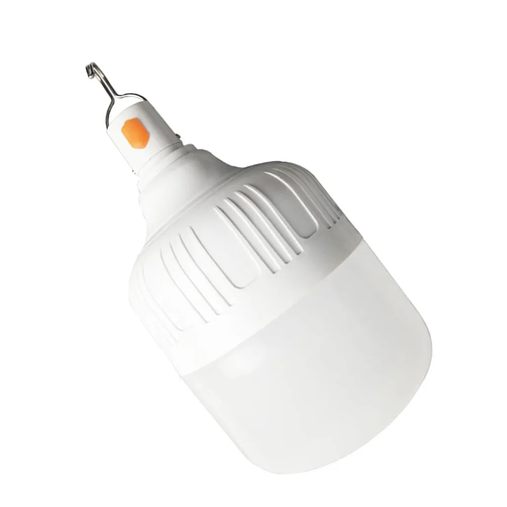 

1 шт. водонепроницаемая перезаряжаемая USB-лампа для экстренных случаев, высокая яркость, портативный уличный фонарь для кемпинга с крючком для подвешивания, аварийная лампа