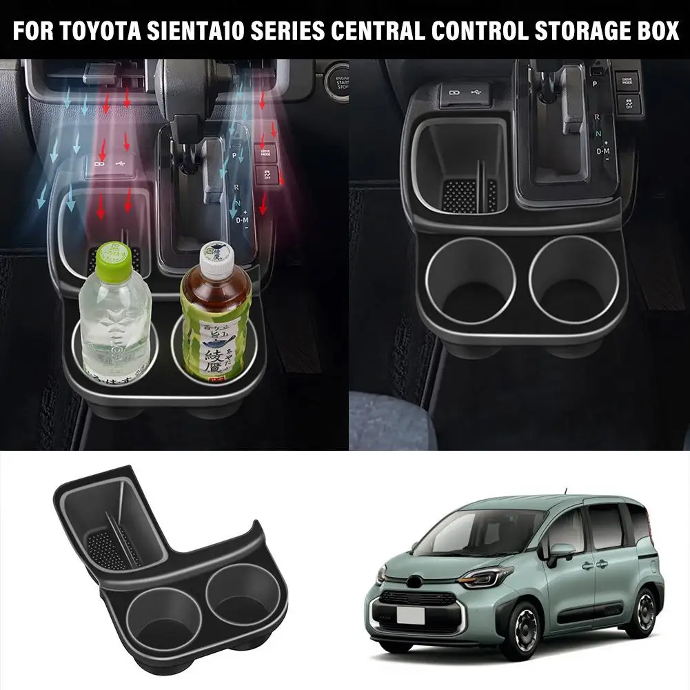 

Car Central Control Storage Box, Gear Storage Box Storage Box Interior Accessories, for Toyota Sienta10 Series 2022-2023