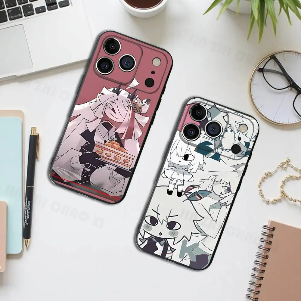 

C-Claire E-Engel FPE Black Phone Case For IPhone 17 16 15 14 13 12 13 12 11 Pro Max Plus XS XR Silicone Soft Back Cover