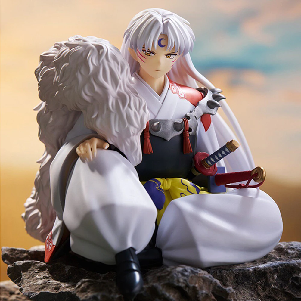 Figura Original FuRyu Noodle Stopper (Sengoku Otogizoushi: InuYasha) Figura de Anime Sesshoumaru Modelo de PVC de Acción Coleccionable