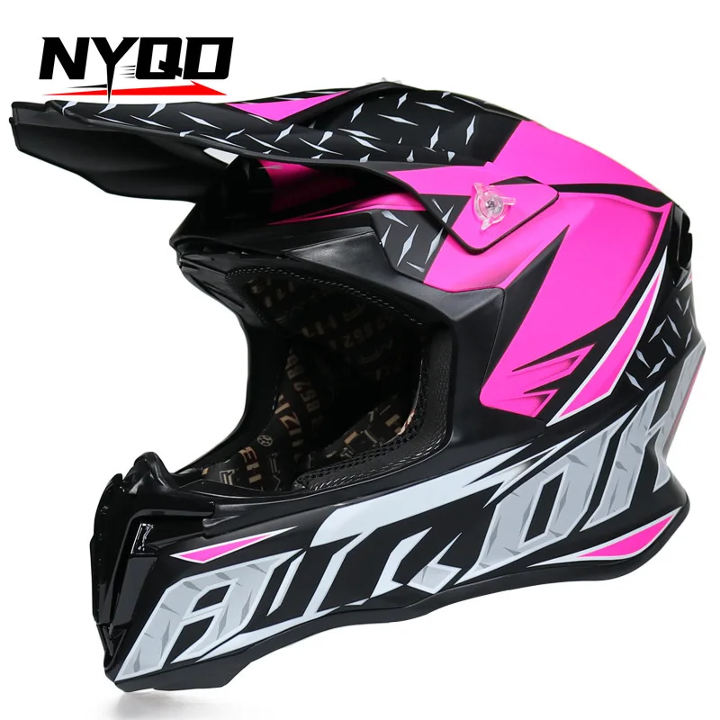 Off Road Helmets for Men and Women Four Season Plus Size Mountain Bikes DH Speed Drop Rally Helmets Мотоциклический Шлем