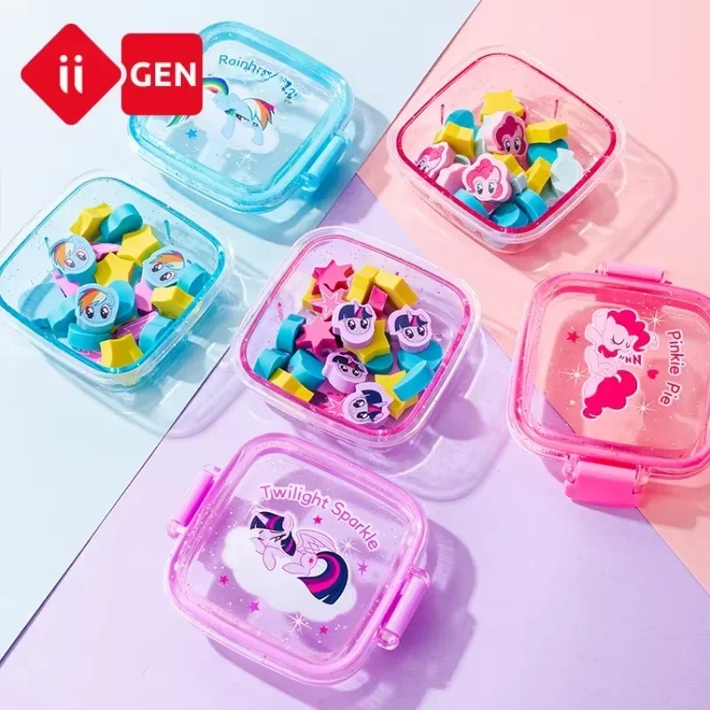 Genuine Iigen My Little Pony Eraser New Fun Cartoon Creative Study Stationery Children Prize Girls Cute Christmas Birthday Gift