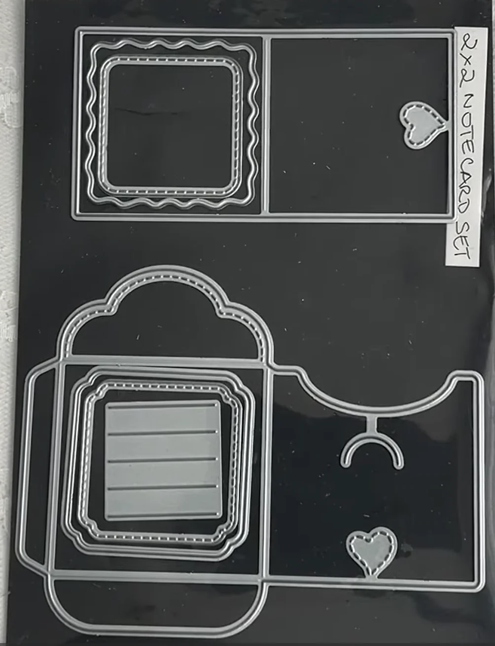 

Winter 2025 New Postage Mini Treat Holder Metal Cutting Dies Clear Stamps for DIY Scrapbook Diary Decoration Embossing Template