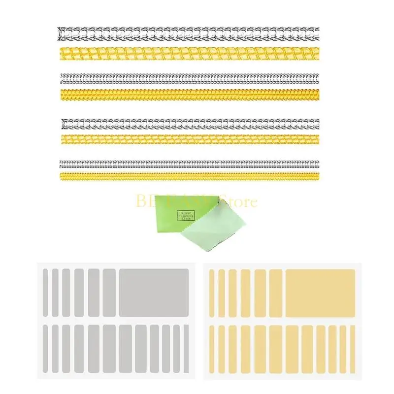 

E28f 46pcs кольца кольца силиконовой держатель кольца Размер Регистратор предотвращает скольжение ювелирных изделий