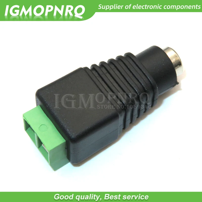 5 sztuk wtyczka zasilania prądem stałym 5.5x2.1MM 5.5*2.5MM męski i żeński 12V 24V Jack Adapter złącze wtykowe CCTV 5.5x2.1 2.5 — zdjęcie 4