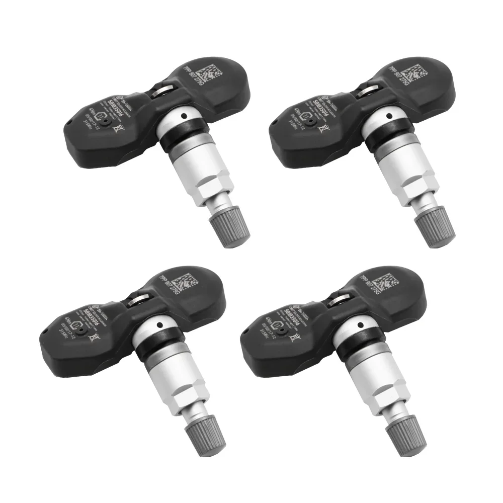 Car1/4PCS Tire Pressure Sensor TPMS 7PP907275G 315MHz For Audi For Bentley For Porsche For Volkswagen