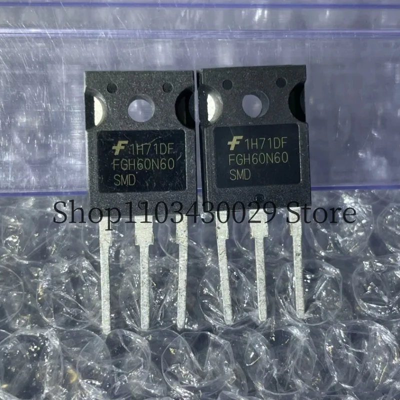 

10Pcs New Original FGH60N60SMD TO-247 60A 600V IGBT Power Transistor