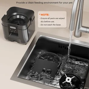 Smart Pet Feeder des Haustiers, langsame Hundefuttermaschine, zeitgesteuerter quantitativer Händler, Katzenbecken 12 Hauptverkäufe intelligentes Essen - №9