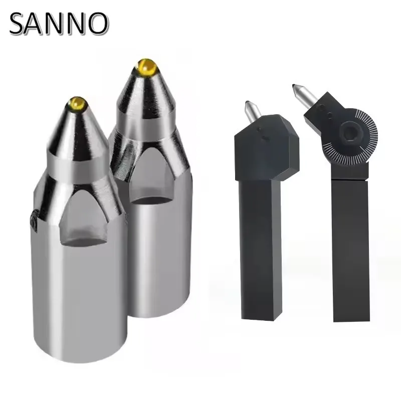 

Diamond Mirror Finishing Rolling Tool CNC Lathe Chip Removing Roller Burnishing Polishing Cutter Holder