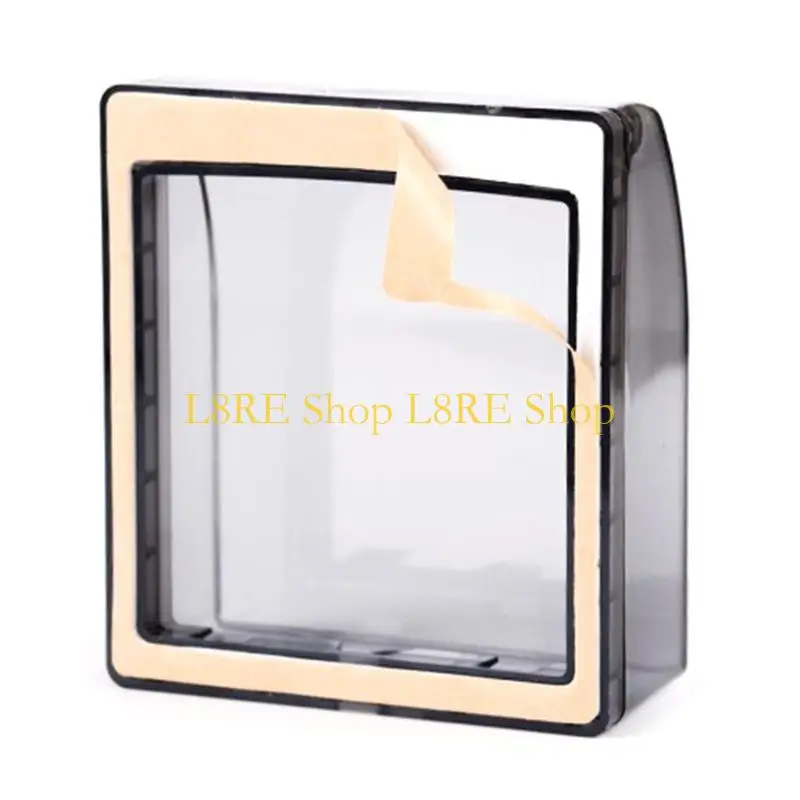 L8RE Self-adhesive Waterproof Box 86 Type Socket for Protection Cover Toilet Switch C