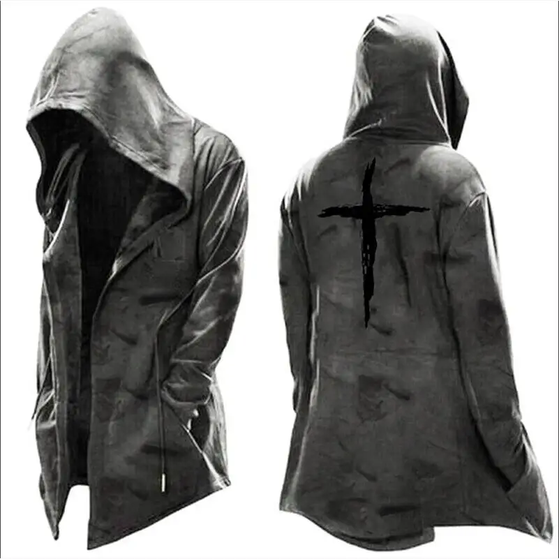 Men's Casual Hooded Sweatirt New Sle Simple Design Dstring Coat New Faion Autumn Cotton Comfortable Loose Fit Sweats...