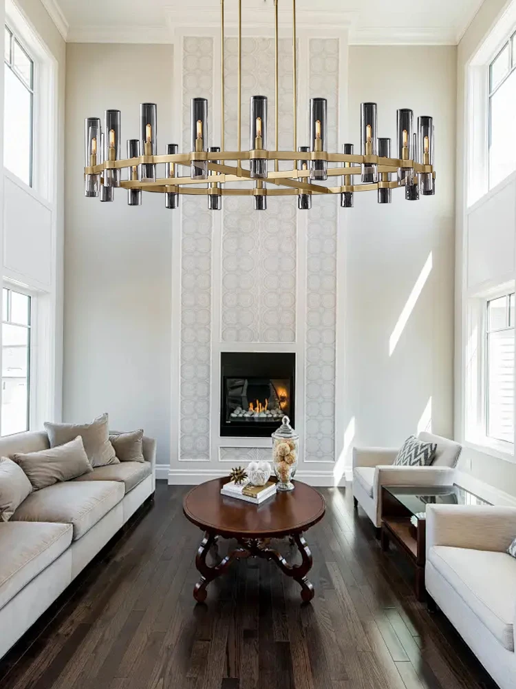 

Come Get This All Brass Glass Large Pendant Lights for Your Living Room Dining Table Luxury Vintage Big Pendant Lamp for Home