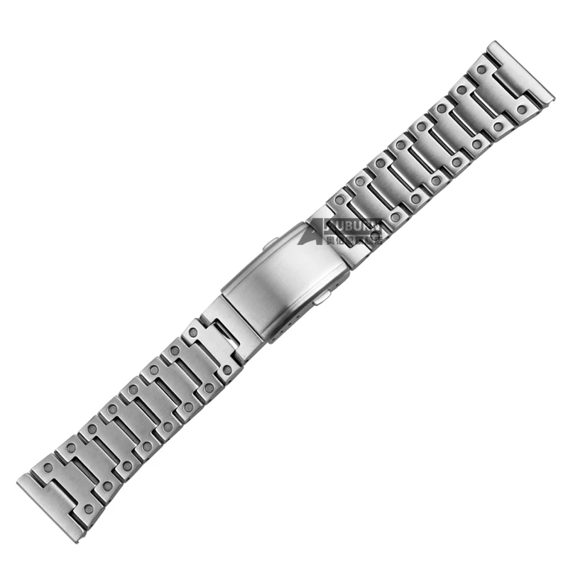 23mm 24mm fine steel watch band for Casio PROTREK PRG-600 \\ 650 PRG-6600 / 30 / 50 / 60 / 70  modified  Wristband Bracelet strap