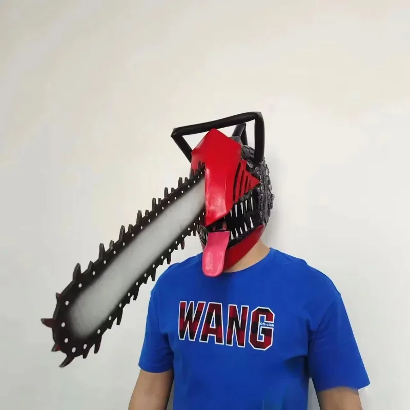 Chainsaw Head Cover Terrifying Mask Electric Saw Masks Electric Saw Cosplay Costume Props Latex Electric Saw Head Cos Toys