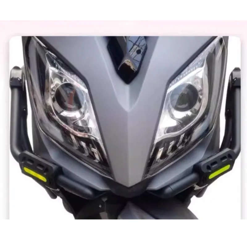 STLF Universal anti-collision blocks, guard bars, anti-drop blocks and anti-scratch strips for motorcycle bumpers