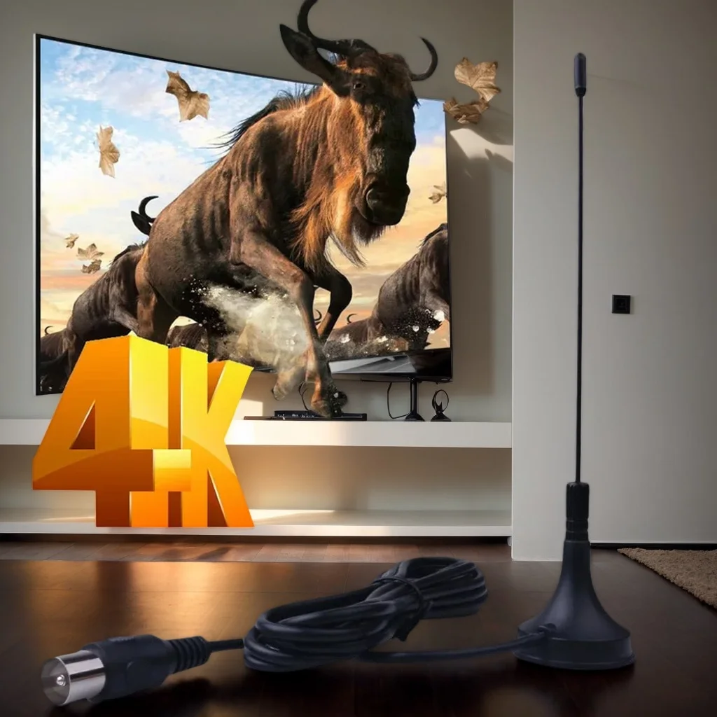 

Новая цифровая комнатная антенна Freeview HDTV — мини-приемник сигналов 5 дБи DVB-T с усилителем для телевизора CMMB (антенна)