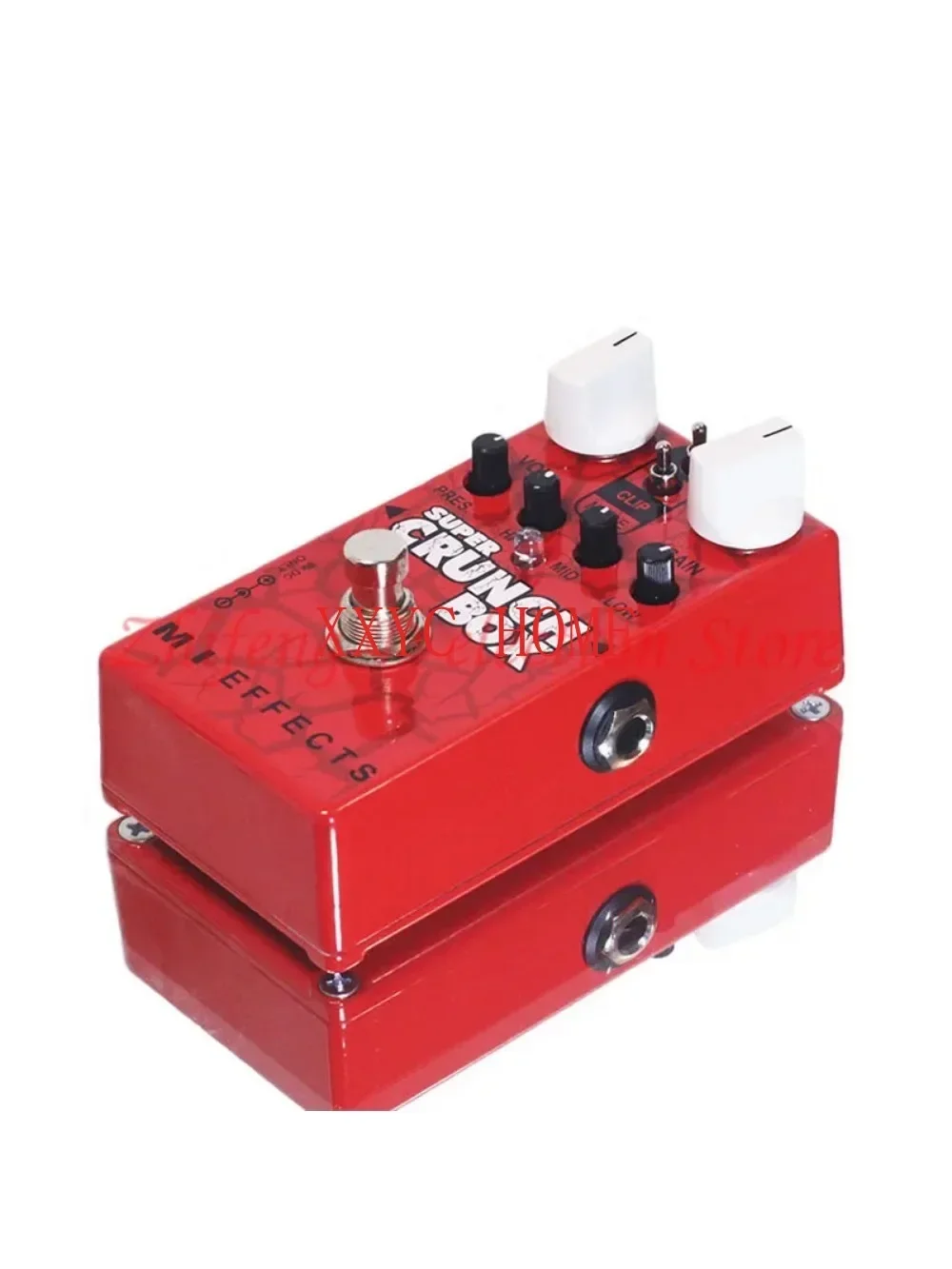 2023 New MI Audio Super Crunch Box V2 British Distortion Guitar Single Block Effect, GAIN, TONE, VOLUME, PRESENCE