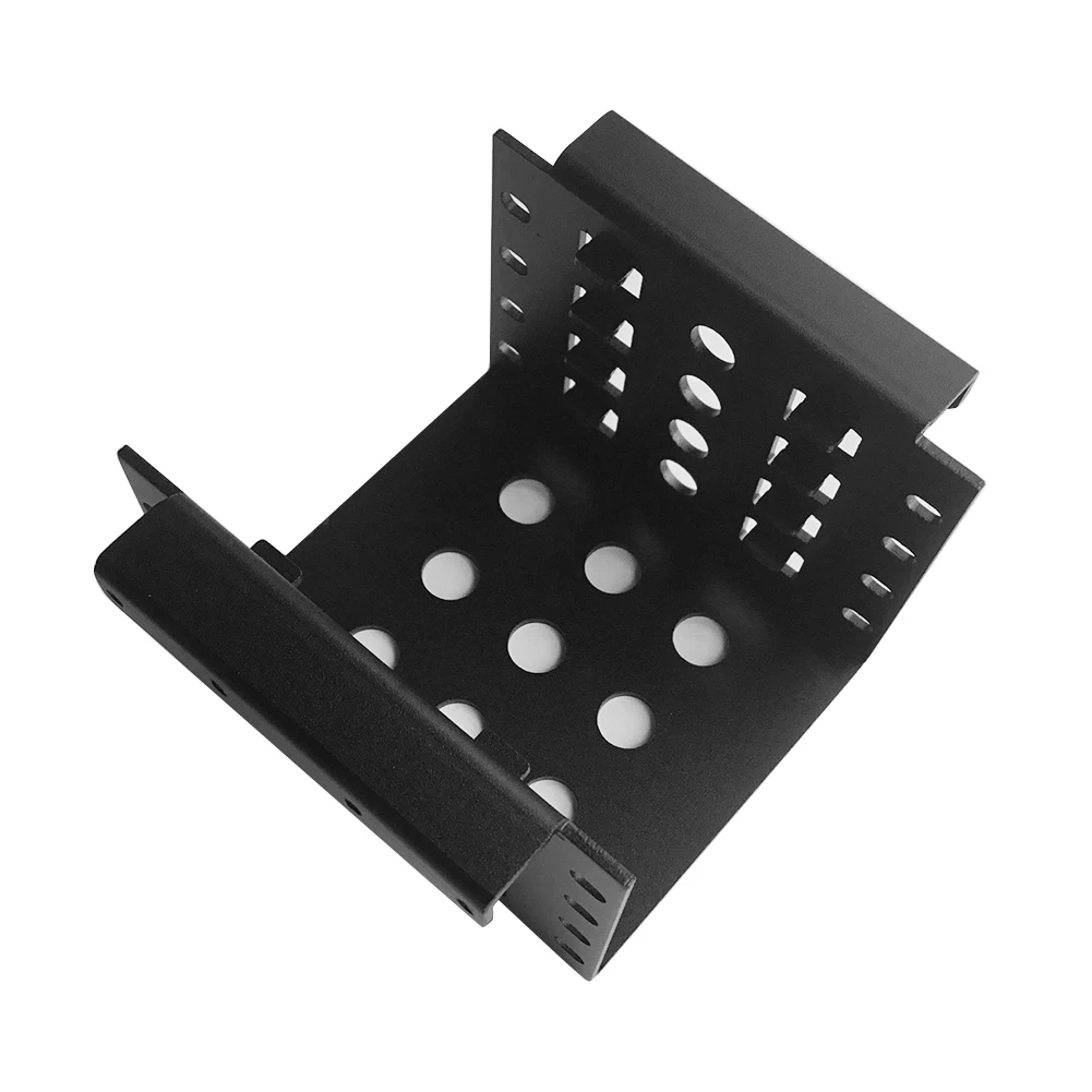 

4 Bay 2.5 inch to 3.5 inch Drive SSD Adapter Bracket SSD Hard Drive Caddy Chassis Internal Mounting Holder