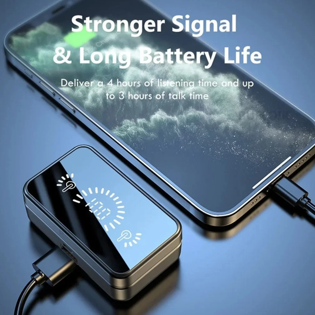 S20 Tws سماعة رأس لاسلكية متوافقة مع البلوتوث هاي فاي ألعاب رياضية مقاومة للماء سماعة رأس بخاصية البلوتوث بدون استخدام اليدين #3