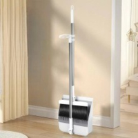 Thickened Plus-Sized Folding Rotating Broom Non-Viscous Set Dustpan Combination Time Saving Space Saving Easy To Install Broom