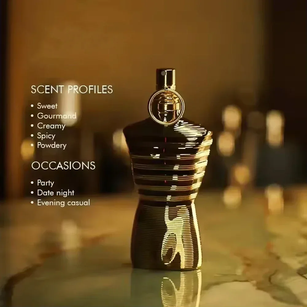 Le Male Le Parfum Gaultier للرجال Eau de Parfum بخاخ مكثف عطر كولونيا فاخر يدوم طويلاً عطور أصلية فيرومونات