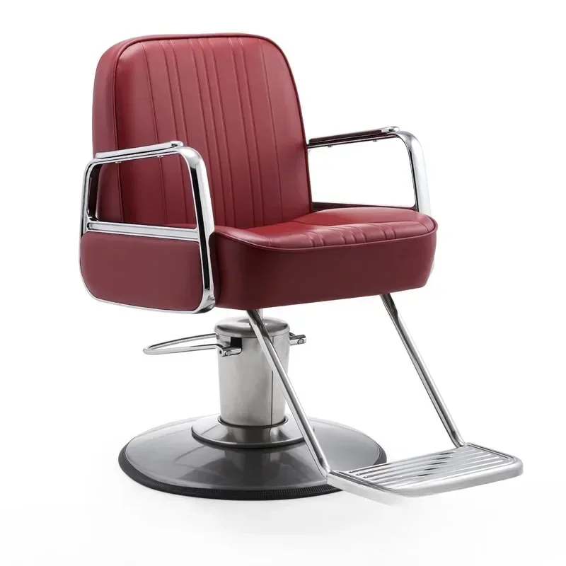 

Barbershop Gold Chair Purpose Salon Luxury Makeup Hydraulic Barber Professional Promotion Spa Pedicure Cover Leather Siege Offer