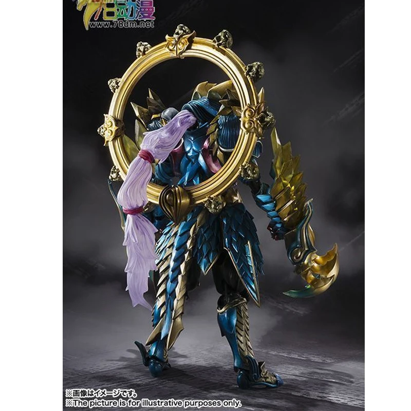 バンダイ純正オリジナル SHF ソウルミックスシリーズ デーモンアウェイクニング サンダーウルフドラゴン ジノクトレ アクションフィギュアおもちゃギフト在庫あり