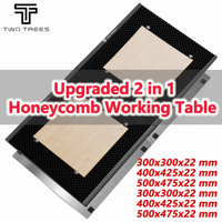 TWO TREES 2 in1 Upgraded Spliceable Honeycomb Working Table kit Extra large carving area for CNC Laser Engraving Machine