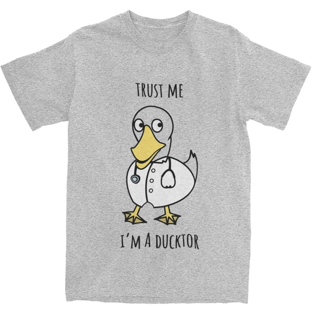 Funny Ducktor Duck Doctor Merchandise T-Shirt Men Women Cute Ducks Crazy Cotton Graphic Print Clothes