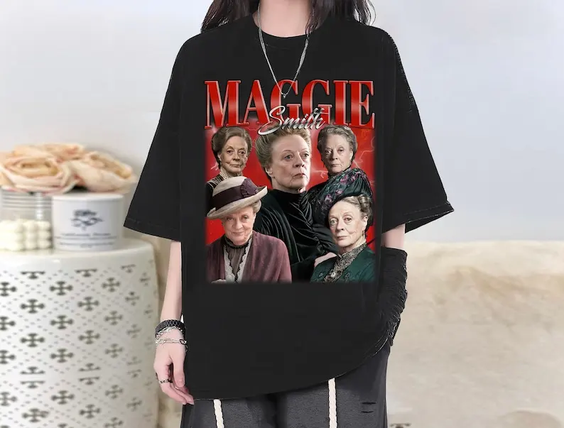 Maggie Smith T-Shirt, Maggie Smith Shirt,  Tees, Character Shirt, Casual TShirt, College Shirt, Adult Shirt