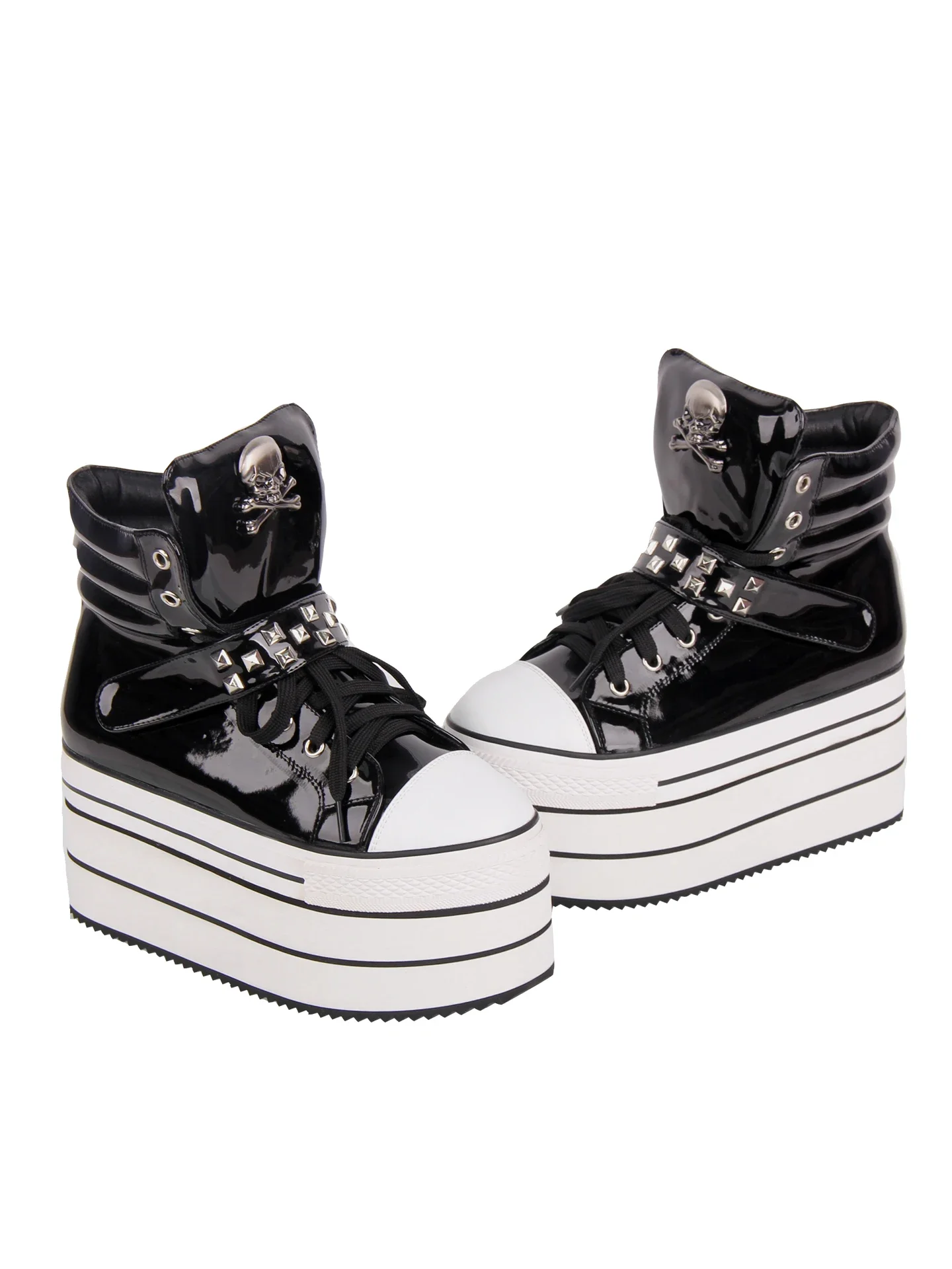 2026 New Lolita Shoes Round Head Belt Buckle Decorative Sponge Cake Thick Bottom Punk Short Boots
