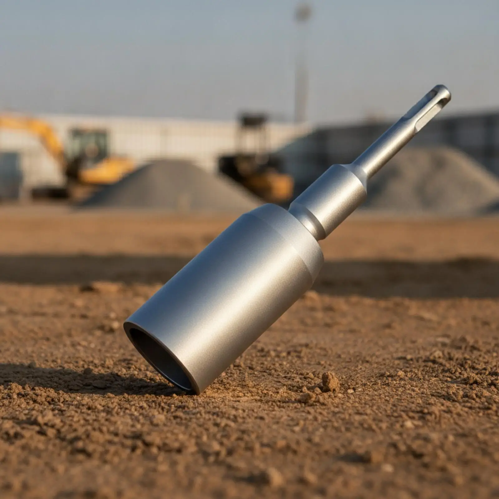 SDS Ground Rod Installation Driver for Hammer Drill Carbon Steel Earth Grounding Rod Tool Attachment