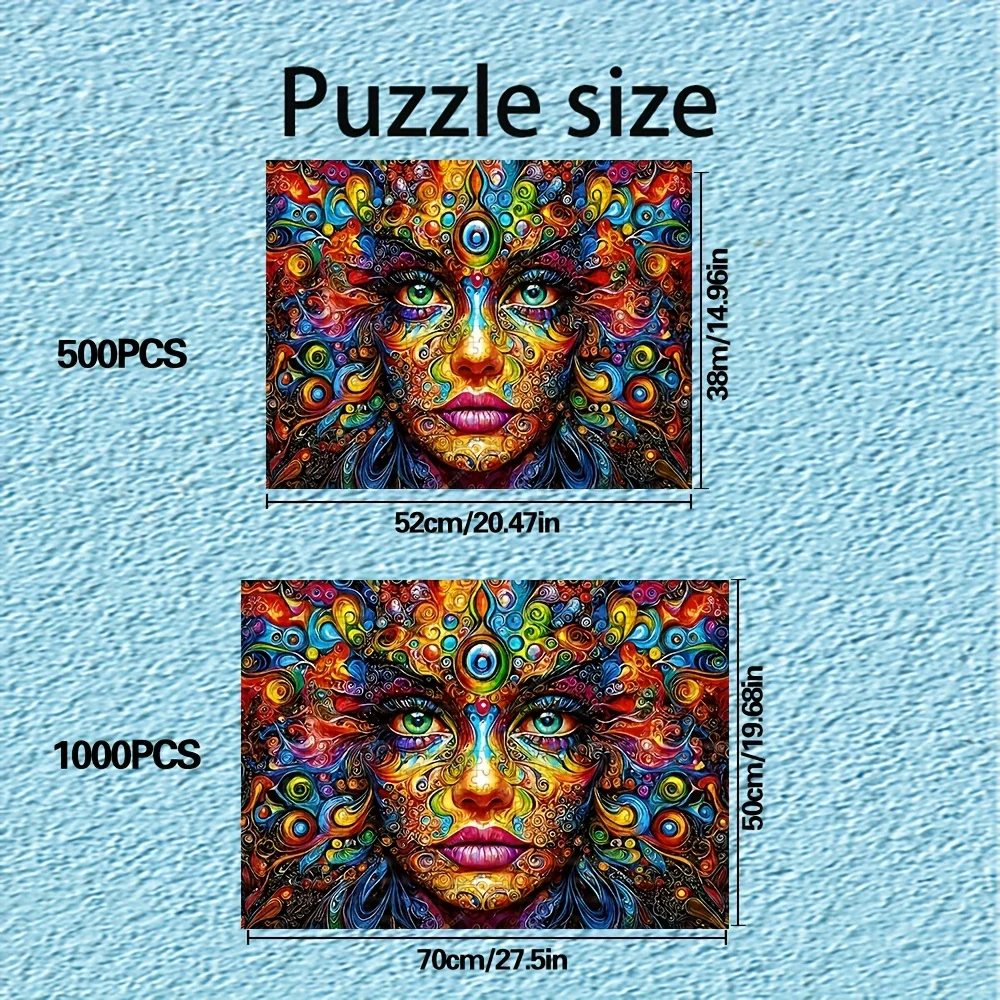 ปริศนาสำหรับผู้ใหญ่ 500/1000 ชิ้น |   เกมครอบครัวที่สนุกสนานและคลายเครียดคุณภาพสูง เหมาะสำหรับวันเกิด คริสต์มาส ฮาโลวีน และเป็นของขวัญ