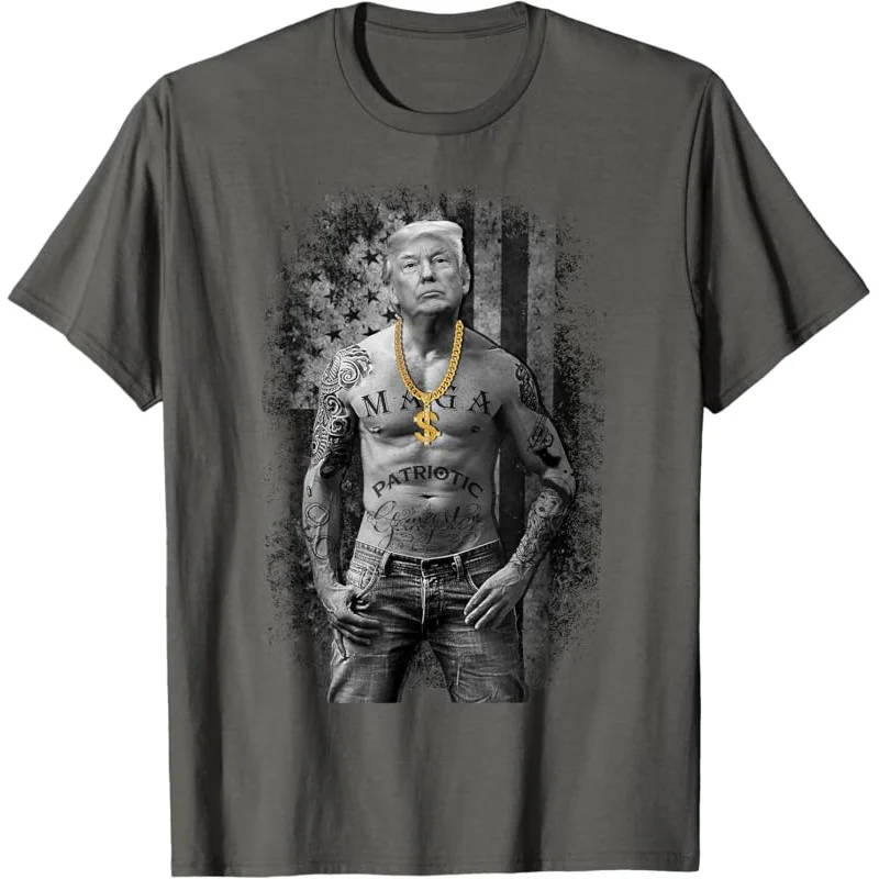 

Pro Trump Patriotic Gangster- Anti-Liberal Republican Gift T-Shirt