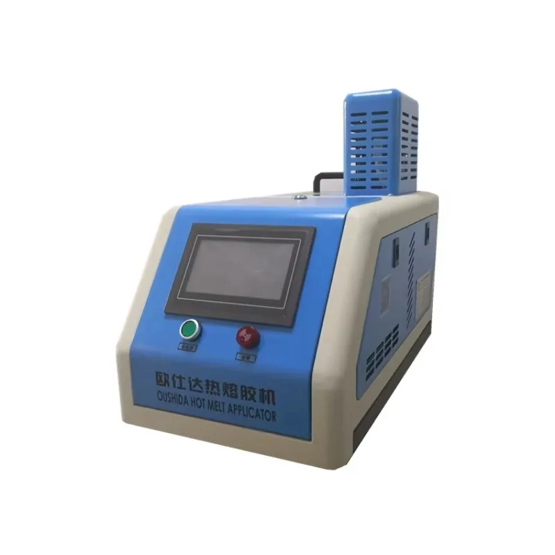 Máquina/aplicadora automática de pegamento termofusible OSD-105A aprobada por HotCE