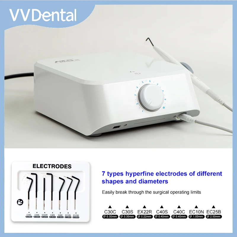 Unidad de electrocirugía VVDental, cuchillo eléctrico, sistema de electrocirugía de alta frecuencia, electro bisturí, máquina de cirugía Oral Dental