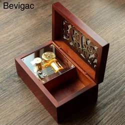 Bevigac Mini carillon Vintage orologio musicale giocattolo musicale con melodia del castello nel cielo regalo per natale compleanno san valentino 9s