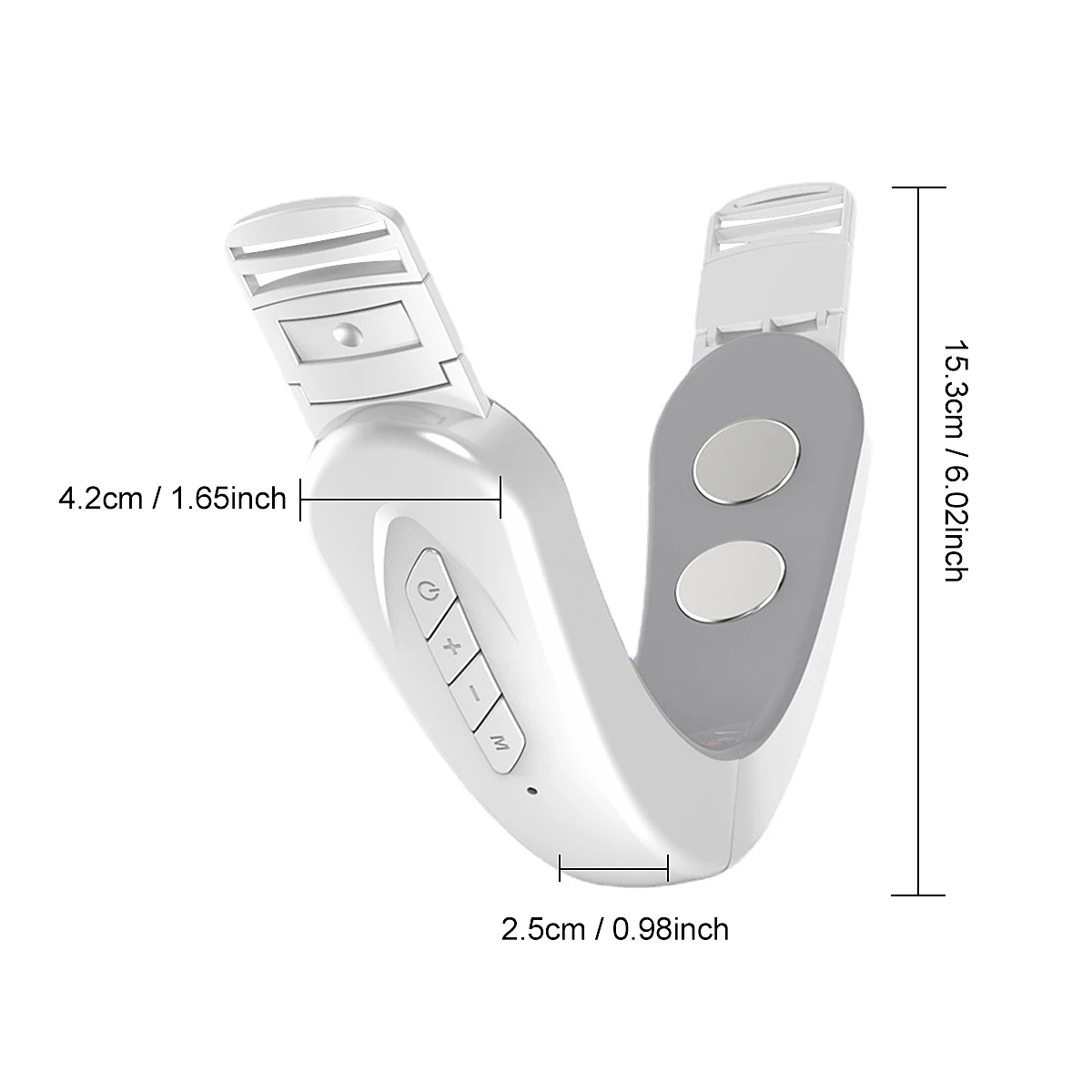 เครื่องนวดหน้าไฟฟ้า 6 โหมด กระชับใบหน้า ลดเหนียง ยกกระชับรูปหน้าวี พร้อมประคบร้อน นวดด้วยคลื่นไฟฟ้า เครื่องนวดลดสัดส่วน