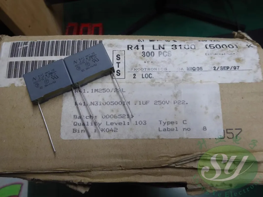 5PCS Av R41 0.1Uf/2… - image