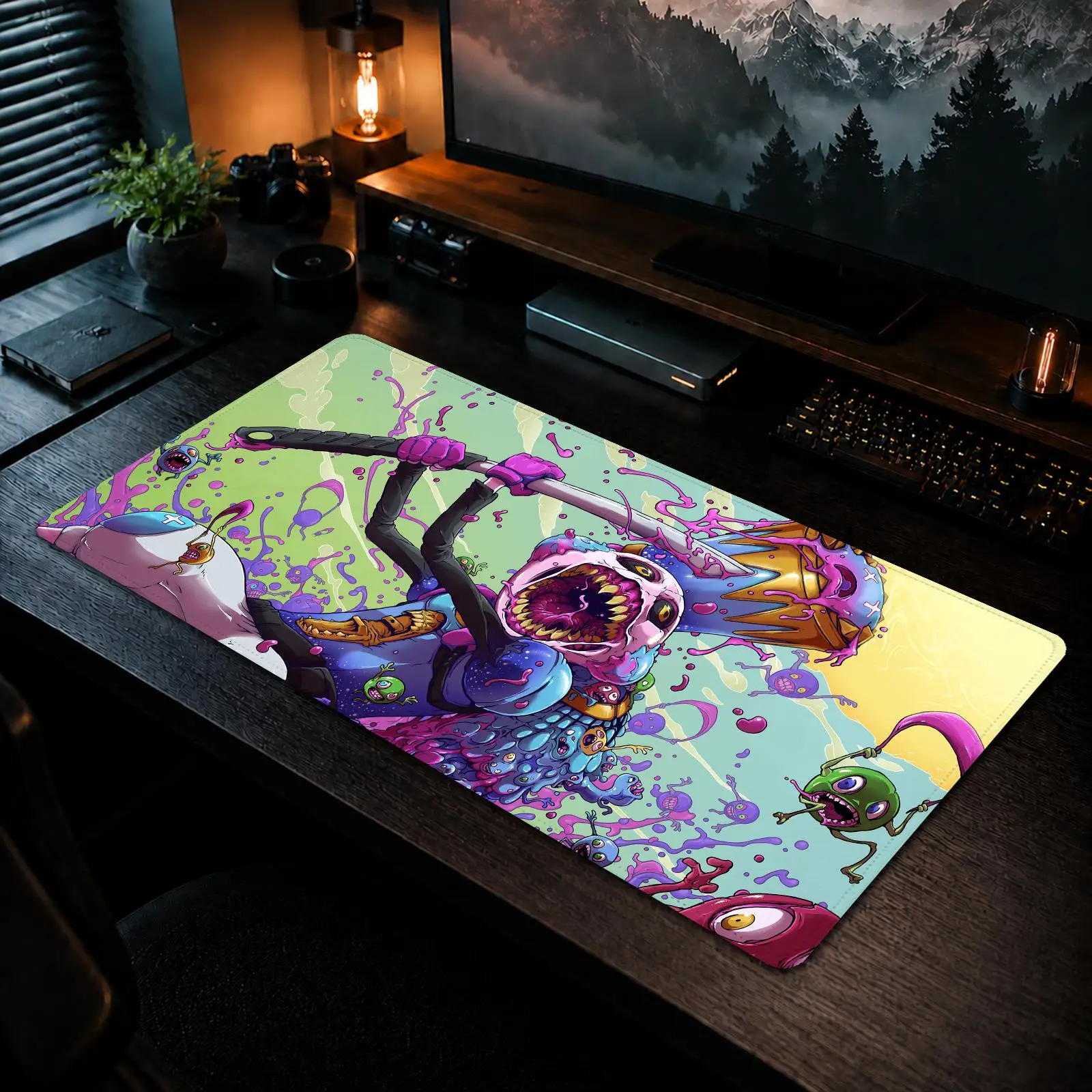 Hyper Beast Mouse Pad Gaming office Non-slip Desk Mat Diy Mousepad Large Game Keyboard overlock