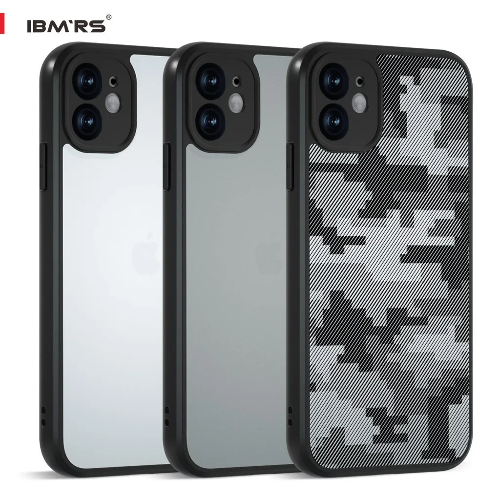 IBMRS for Apple iPhone 11 Case, Camouflage Hard Back  Shockproof Advanced Protective Cover(Comes with wrist strap)