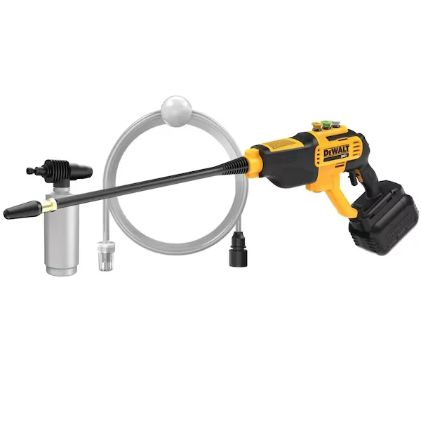 Cordless Pressure Washer 550 psi Op Pressure, Cold, 1 gpm Pressure Washer Flow Rate