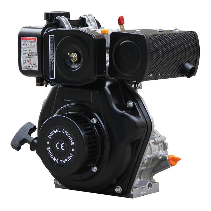 HR170F 2.5kW Single Cylinder Air-Cooled Diesel Power Easy To Operate Hand Start Diesel Generator