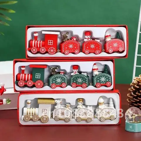 

Frigg Wooden Christmas Train Merry Christmas Decorations For Home 2021 Xmas Navidad Noel Gifts Christmas Ornament New Year 2022